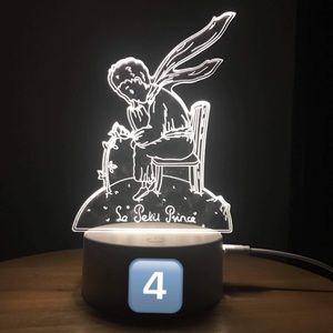 3D illusion LED night light